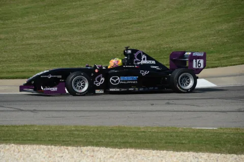 #16 Michele Bumgarner – World Speed Motorsports – Elan Star Pro - Mazda – Pro Mazda Meisterschaft 2014