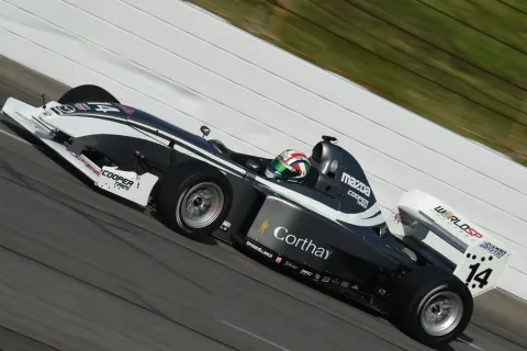 #14 Alessandro Latif – World Speed Motorsports – Elan Star Pro - Mazda – Pro Mazda Meisterschaft 2015