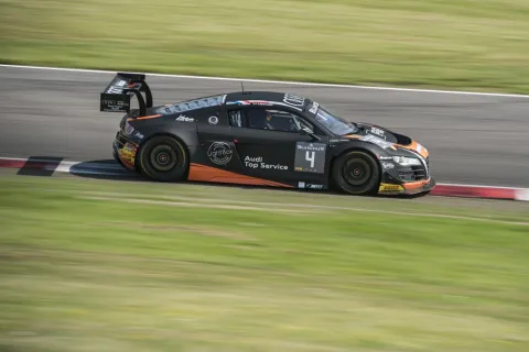 #4 Mateusz Lisowski – WRT – Audi R8 LMS ultra – Blancpain Sprint Serie 2014
