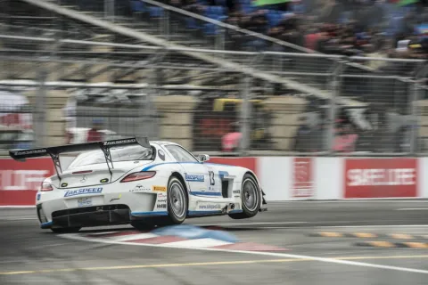 #13 Alon Day – Zakspeed Racing – Mercedes SLS AMG GT3 – Blancpain Sprint Serie 2014